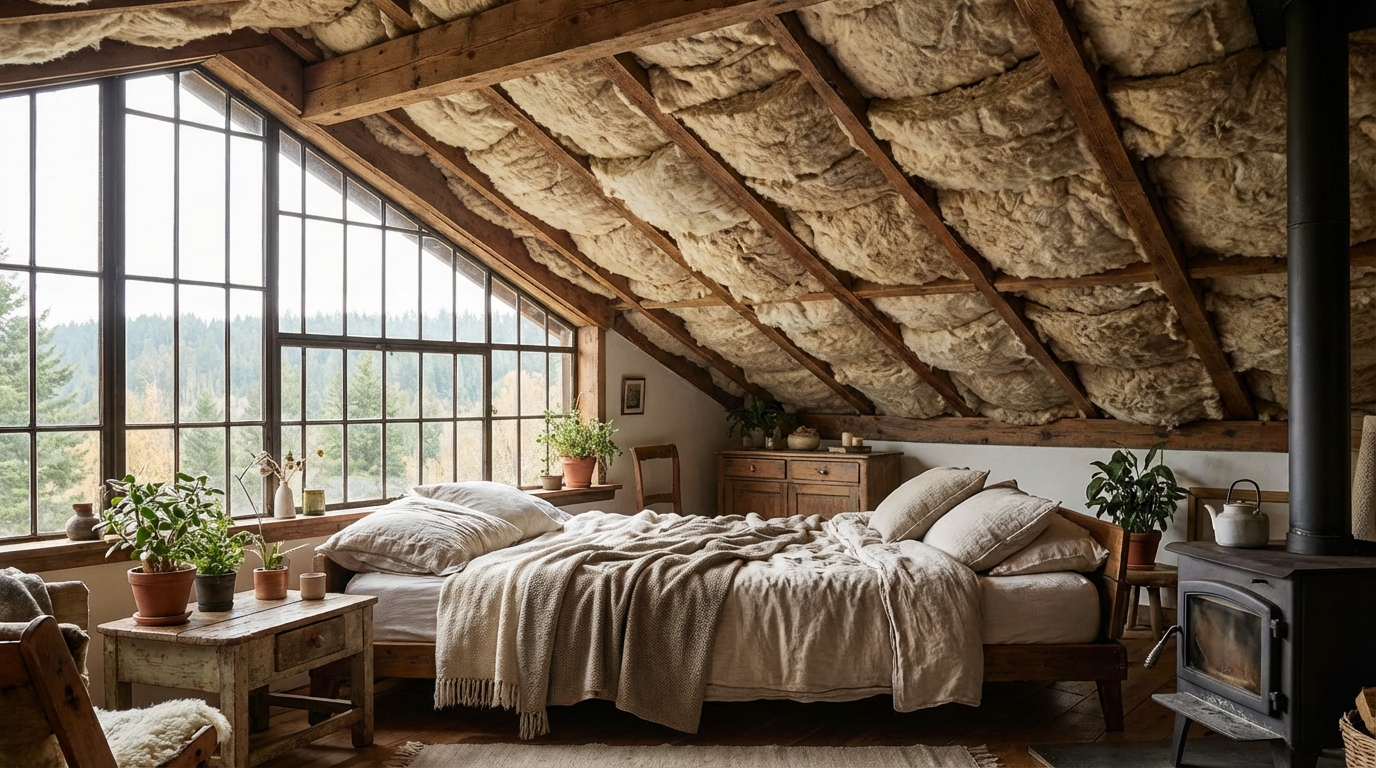 Warum immer mehr Hausbesitzer Glaswolle gegen diese natürliche Isolierung austauschen