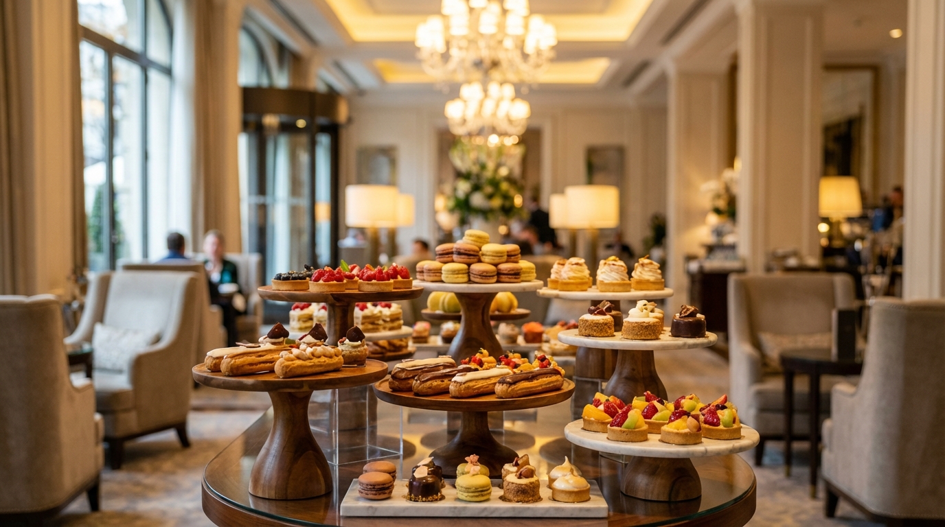 Der neue Pastry Chef im legendären Luxushotel: Ein Generationswechsel in der Haute Pâtisserie