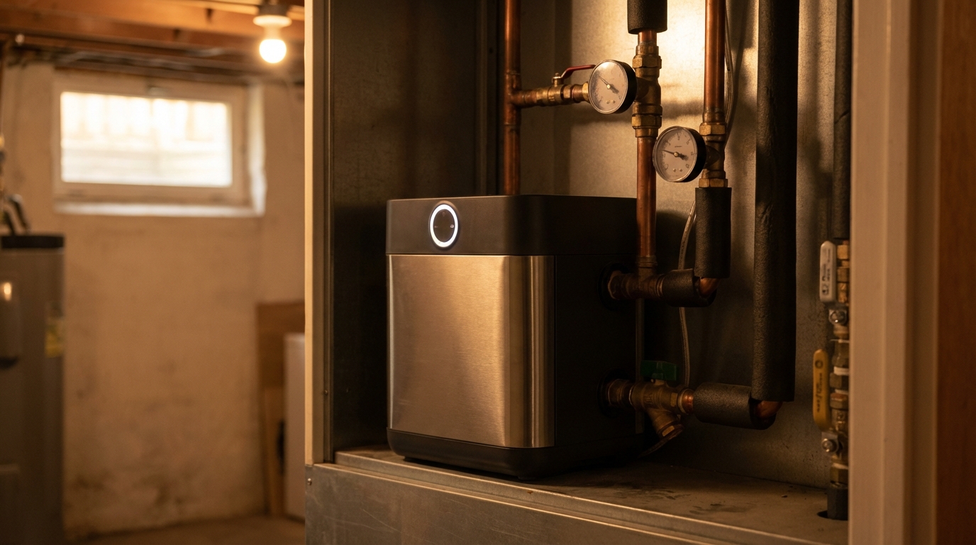 Kleines Gerät spart Energie beim Warmwasserbereiter: So funktioniert die innovative Lösung