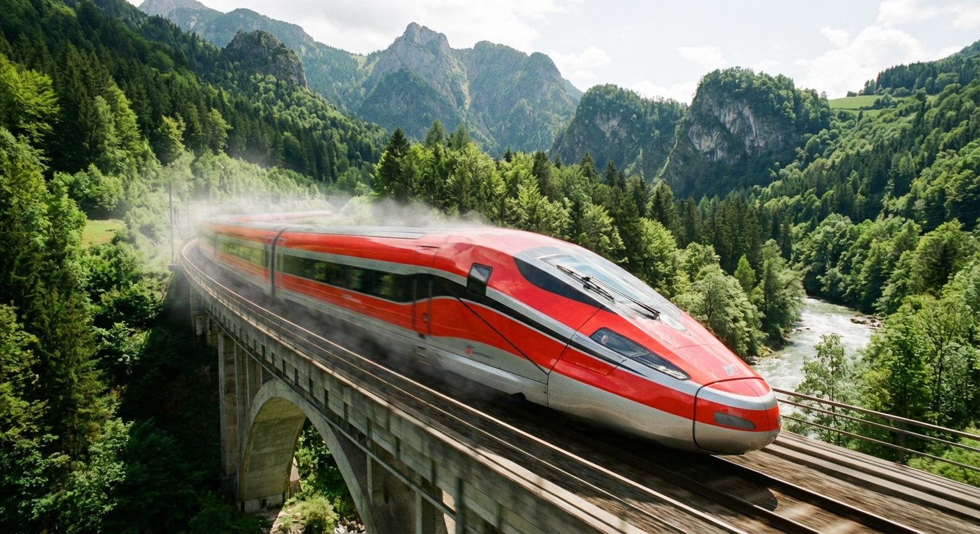 Chinesische Hochgeschwindigkeitszüge überholen französisches Modell